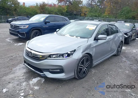 2016 Honda Accord Sport from USA, damaged, VIN 1HGCR2F69GA019971